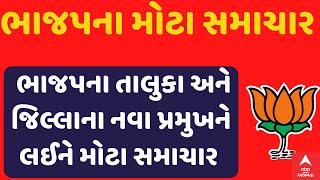 BJP Gujarat | ભાજપના તાલુકા અને જિલ્લાના નવા પ્રમુખ માટે નક્કી કરાઈ વયમર્યાદા | Abp Asmita