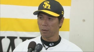 秋山監督の勝利インタビュー「粘り勝ちですね」2012.06.27 H-Bs