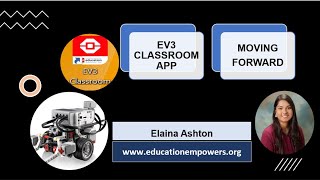 Lesson 1. Moving Forward using EV3 Classroom App