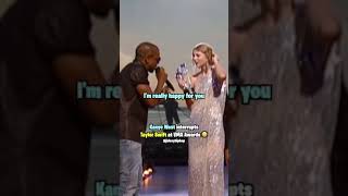 Kanye West interrupts Taylor Swift at VMA Awards😂