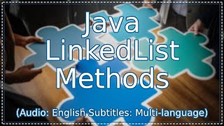 Java LinkedList Methods | Java Collections Tutorial (Java Tutorial)