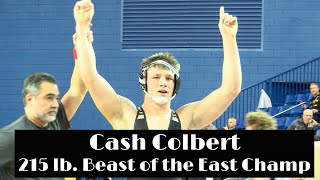 215 lb. Beast of the East Final | Cash Colbert Paul VI (VA) def. Peter Snyder Blair Academy (NJ) 3-1