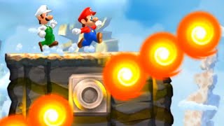 New Super Mario Bros. U - World 9 (Superstar Road) - 100% - 2 Player Co-Op Walkthrough