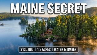 Affordable Waterfront Maine | $150K Gets You THIS?