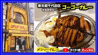 【ゴーゴーカレー】東京都千代田区　たくさん色々なトッピングが乗ったカレーの宝箱・メジャーカレー