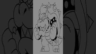 super mario coloring page free - super mario bros coloring book | mario coloring pages #shorts