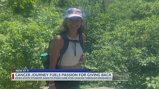 Ohio State student's cancer journey fuels passion to give back