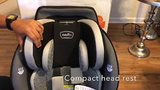 EVENFLO EVERYSTAGE DLX  Car Seat - Unboxing