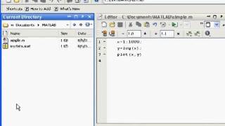 MATLAB Tutorial 03 Writing a MATLAB Program
