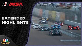 IMSA EXTENDED HIGHLIGHTS: VP Racing SportsCar Challenge St. Petersburg | 3/9/24 | Motorsports on NBC