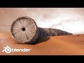 Make The Dune Sandworm | Blender Tutorial - Part 2