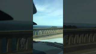 [Short] Driving over the Bixby Bridge on the Big Sur coast of California
