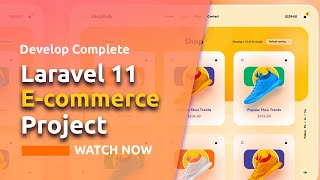 Laravel 11 Ecommerce Project | Step By Step | Livewire 3