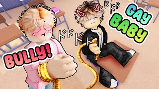 Reacting to Roblox Story | Roblox gay story 🏳️‍🌈| MY BULLY HAS A CRUSH ON ME!