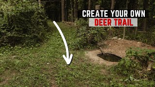 Creating Predictable Deer Movement By Making Your Own Deer Trails