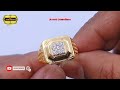 कम कीमत में बनी बहुत ही सुंदर हीरे की जेंट्स अंगूठी सगाई के लिए बिल्कुल सही diamond ring gentsring