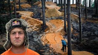 THE NEW BIKE PARK TRAILS GOT DESTROYED!!