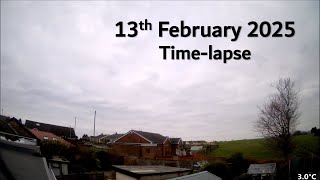 13 February 2025 Time-lapse