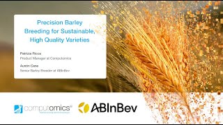 Precision Barley Breeding for Sustainable, High-Quality Varieties