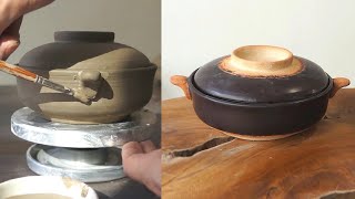 도자기 냄비 만들기 Making a Cooking Pot