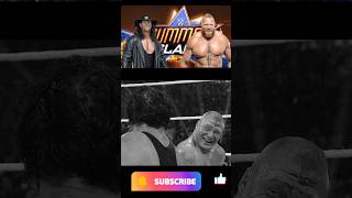 Brock Lesnar vs Undertaker #undertaker  #brocklesnar #wwe #shorts