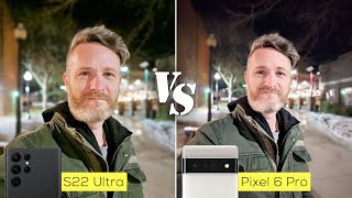 Galaxy S22 Ultra versus Pixel 6 Pro camera comparison