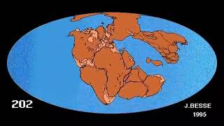 Animation Video of Continental Drift - Spilit of Pangea