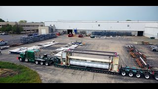 Voith #Paper delivers: Watch as we transport a paper machine winder to Green Bay Packaging