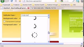 Output image while loading with jQuery