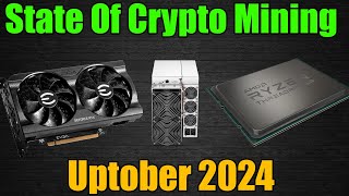 State Of Crypto Mining in Uptober 2024