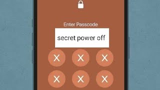 password to power off 😱😱😱 #shorts #tips #tricks