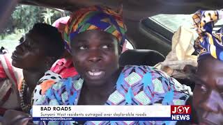 Bad Roads: Sunyani West residents outraged over deplorable roads