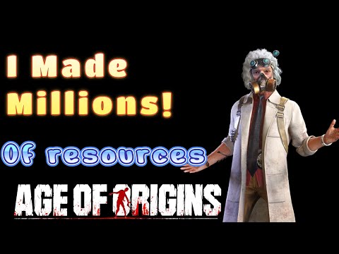 (LIVE) Age of Origins : This is how i generated millions of Resources daily with no farms