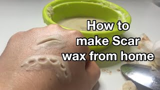 How to make scar wax from home | Sasha-Jade Iceton