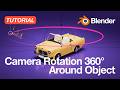 How to Rotate Camera 360° Around Object (Tutorial)