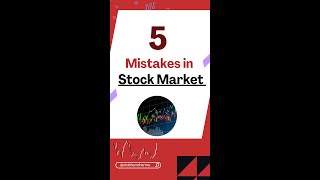 5 Mistakes in Stock Market | Stock Market | stock market Crashed | Finance #shorts #short