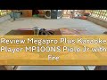 Review Megapro Plus Karaoke Player MP100NS Piolo Jr with Free Wired Microphone VOLUME 75 CD