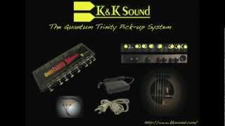 The Quantum Trinity Pickup System Demonstration- K\u0026Ksound - Bryan Rason