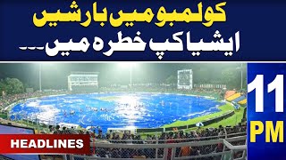 Samaa News Headlines 11PM | Asia Cup in Danger | 03 Sep 2023 | SAMAA TV