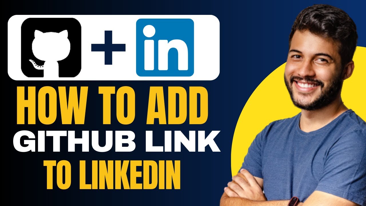 How To Add Github Link To Linkedin 2026 Youtube