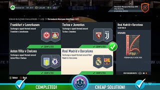 FIFA 23 Throwback Marquee Matchups [XP] - Real Madrid v Barcelona SBC - Cheap Solution & Tips