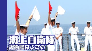 [20080720]海上自衛隊護衛艦はるさめx03「手旗信号〜体験航海〜」