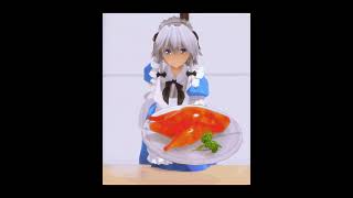 You think the waiter is bringing your food #touhou  #东方project #touhou mmd#mmd #十六夜咲夜#Izayoi Sakuya