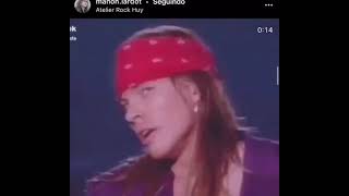 Funny moments with axl rose