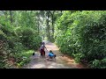 ഈ കുട്ടികളുടെ കളി കണ്ടു നോക്കൂ.. village girl and boys are playing in a canal..