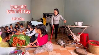 Hôm Nay Mai Dọn Nhà Cùng Bé Trâm / Chiên Xúc Xích Ăn Cùng Mấy Đứa