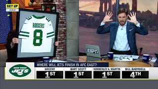 Bill Barnwell's Jets take sends Mike Greenberg into a spiral! 🤣 | Get Up