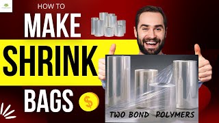 HOW TO  MAKE SHRINK BAGS || MANUFACTURING PROCESS #shorts