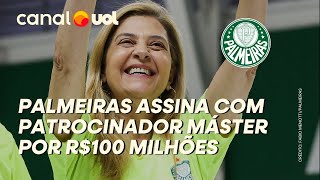 PALMEIRAS ASSINA PATROCÍNIO MÁSTER DA SPORTINGBET POR R$100 MILHÕES; VALOR PODE CHEGAR A 170 MILHÕES