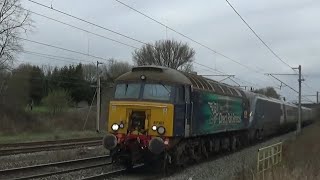 57307 Rescues 390129 at Bamfurlong - 26th March 2023